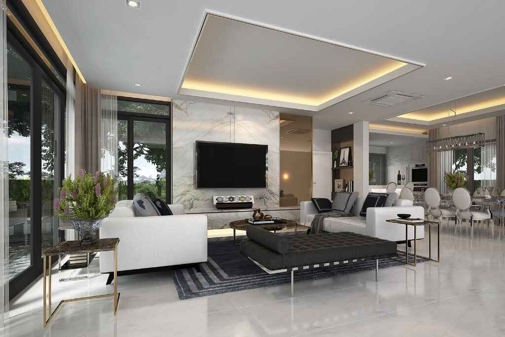 Best interior designer in kolkata -Modern Living room